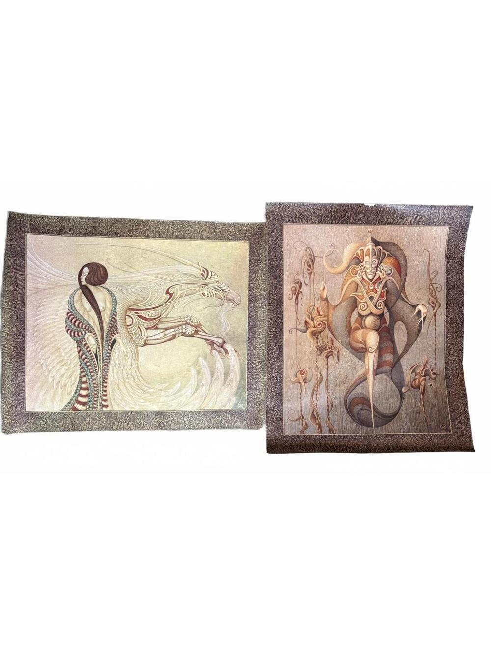 BORIS INDRIKOV — LIMITED EDITION VISIONARY SURREALIST PRINTS (1/10 & 2/10)
